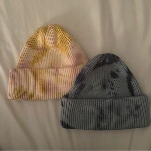 Urban Outfitters Tie Dye Beanie Bundle